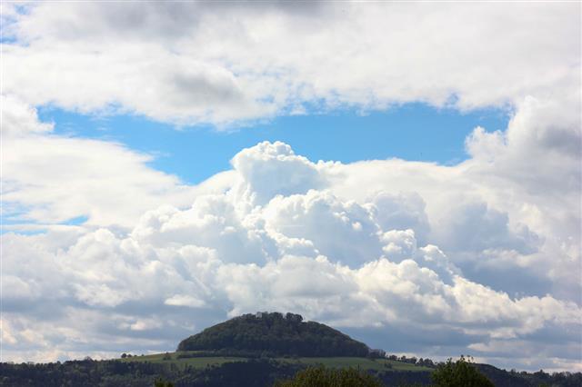 Cumulus Clouds In South Germany