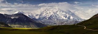 Mt Denali And Alaska Range Panoramic