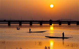 Niger River In The Morning