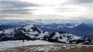 Panorama View From Mount Rigi