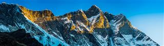 Himalaya Mountain Peak Panorama