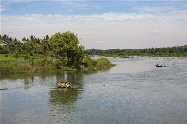 Kaveri River In India