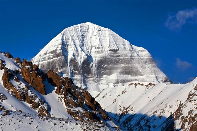 Sacred Mount Kailash In Tibet