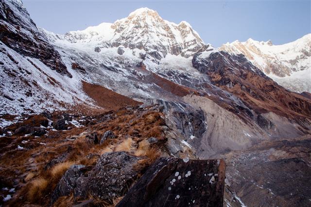 Annapurna Base Camp In Central Nepal