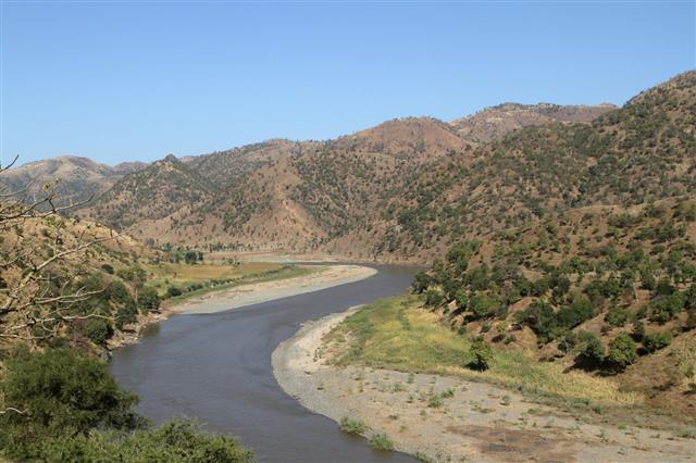 The River Nile In Ethiopia