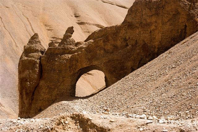 Rock And Sand Formation At Himalaya