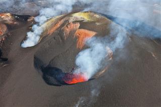 Eruption Volcano Tolbachik