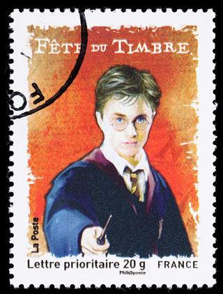 France Harry Potter Postage Stamp