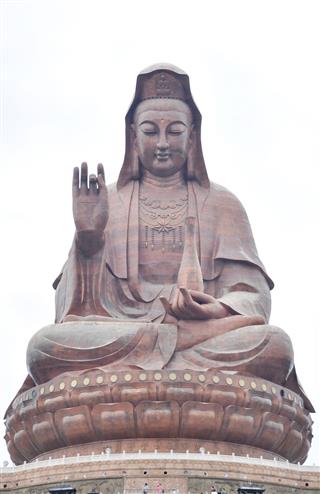 The Gigantic Kwan Yin Bronze Statue