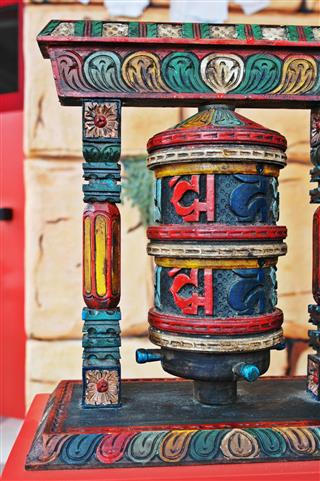 Tibetin Prayer Wheel