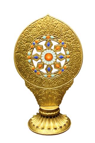 Golden Dharma Wheel