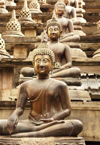 Buddha In Lotus Position