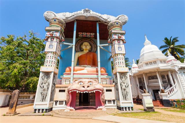 Buddhist Temple In Negombo