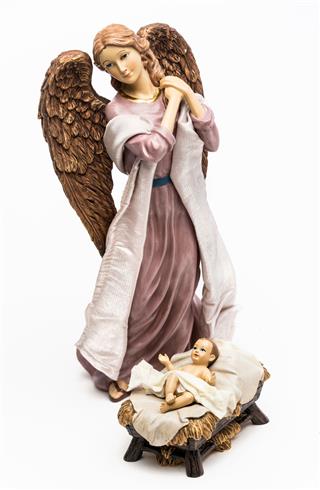 Archangel Gabriel And Baby Jesus