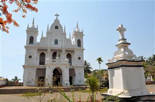 Catholic Christian Village Church Goa India