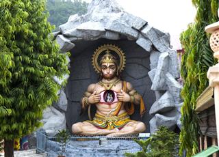 Statue Of Hindu Lord Hanuman