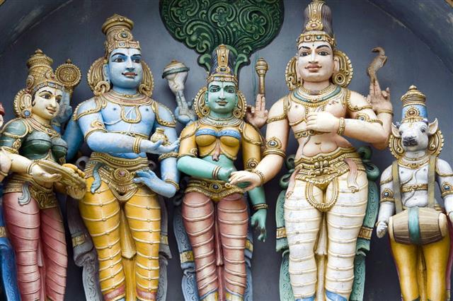 Hindu Deities Tamil Nadu India