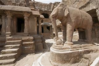 Ancient Jain Rock Temple
