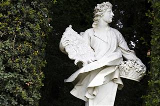 Statue In Royal Palace Of Caserta