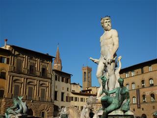 Fountain Of Neptune Piazza Signoria