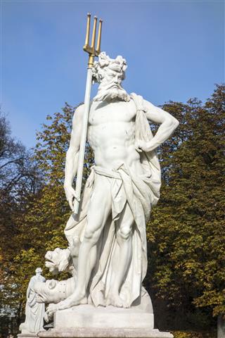 Neptune With Trident