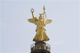 Statue Of Victoria On Victory Column