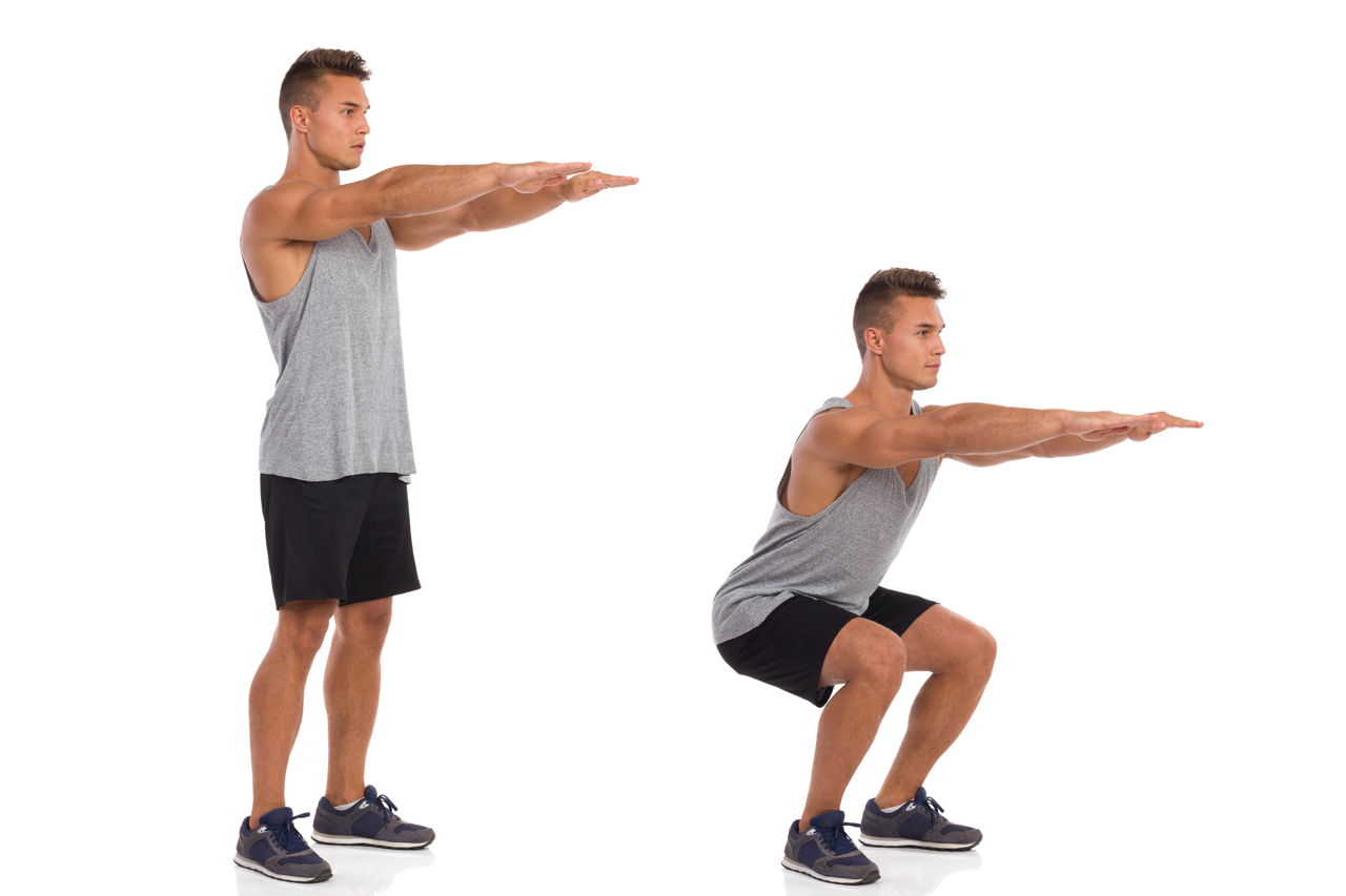 How to do Squats Without Weights