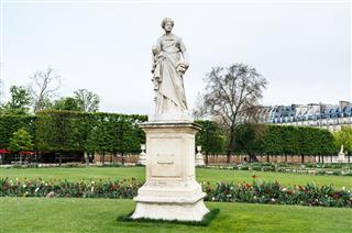 Tuileries Garden In Paris
