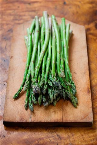 A Bunch Of Fresh Asparagus