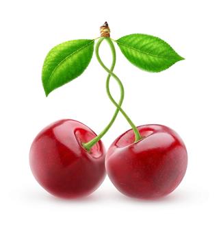 Two Sweet Cherries