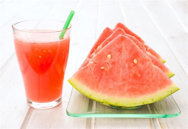 Glass Of Watermelon Juice