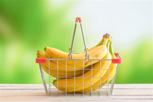 Bananas In A Shopping Cart