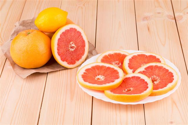Grapefruit With Slices