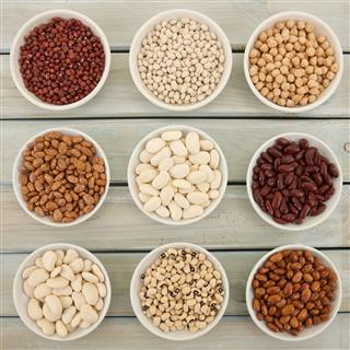 Nine Varieties Of Beans