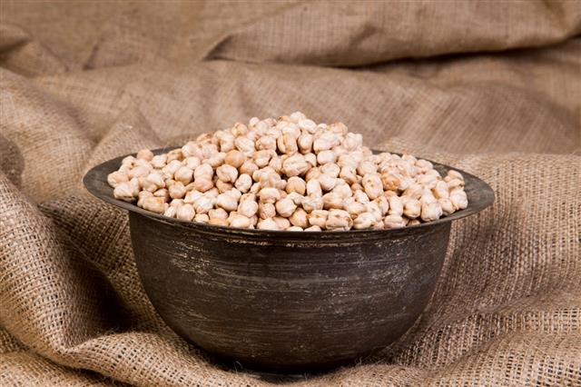 Chickpeas In Bowl