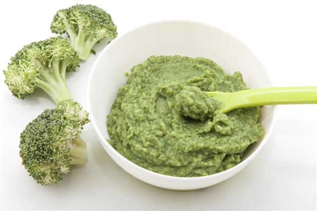 Broccoli Baby Food Puree