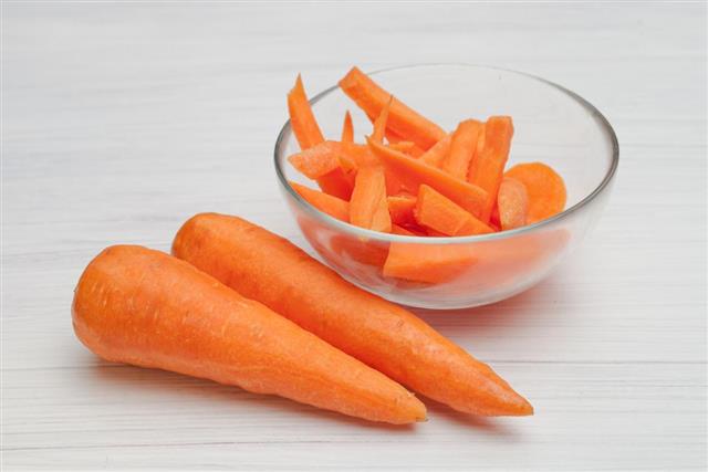 Chopped carrot
