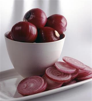 Sliced Red onion