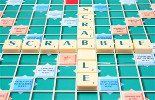 Mattels Family Board Game Scrabble