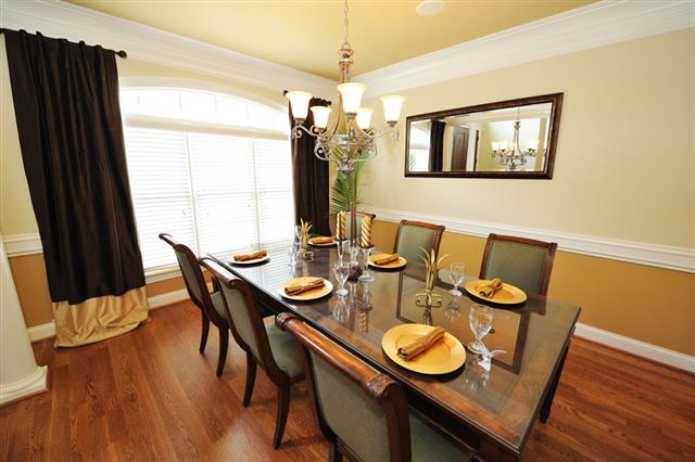 Dining Room In Beautiful Home
