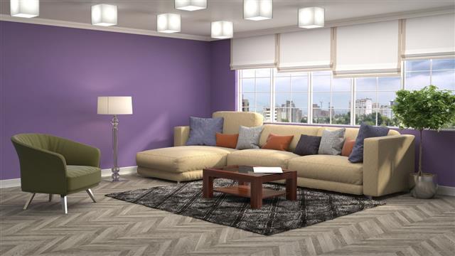 Modern Interior With Sofa