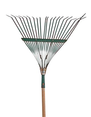 Leaf Rake With Clipping Path