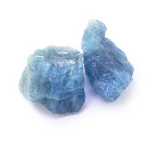 Blue Aquamarine Raw Gemstones