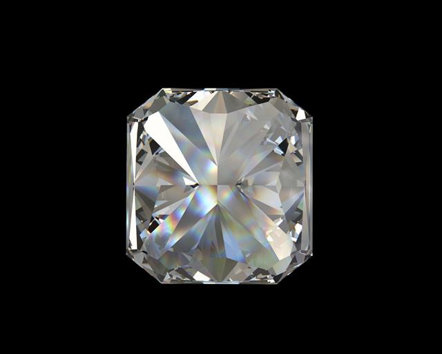 diamond isolated