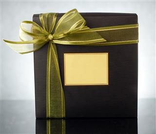 Gift Box with Label