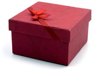 Gift Box in red color