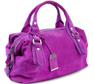 Purple female bag