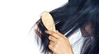 Woman Losing Hair