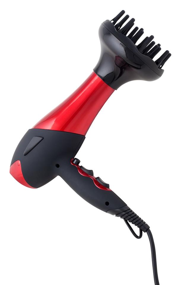Hair Dryer With Diffuser And Clipping Path