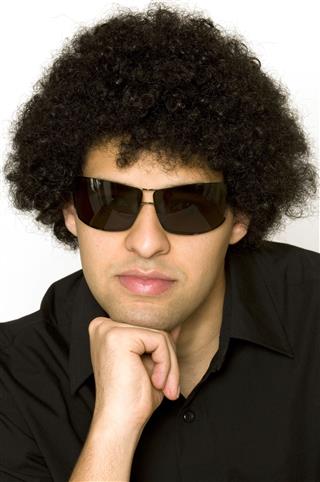 Afro Man With Sunglasses